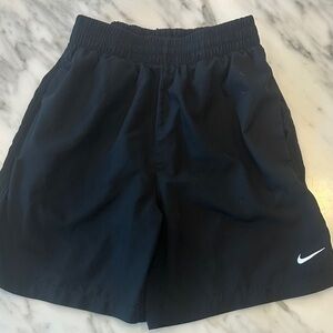 Nike kids black Sports Shorts